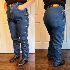 Classic Blue Straight Leg Women's Jeans